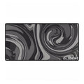 Grey X White Swirl Mousepad